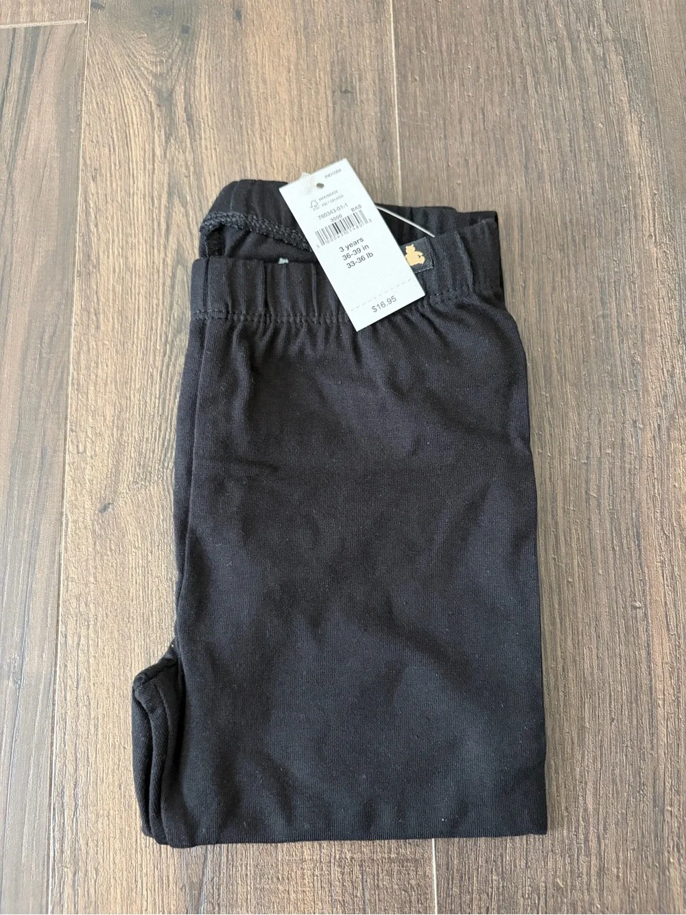 NWT GAP Black Kids Leggings